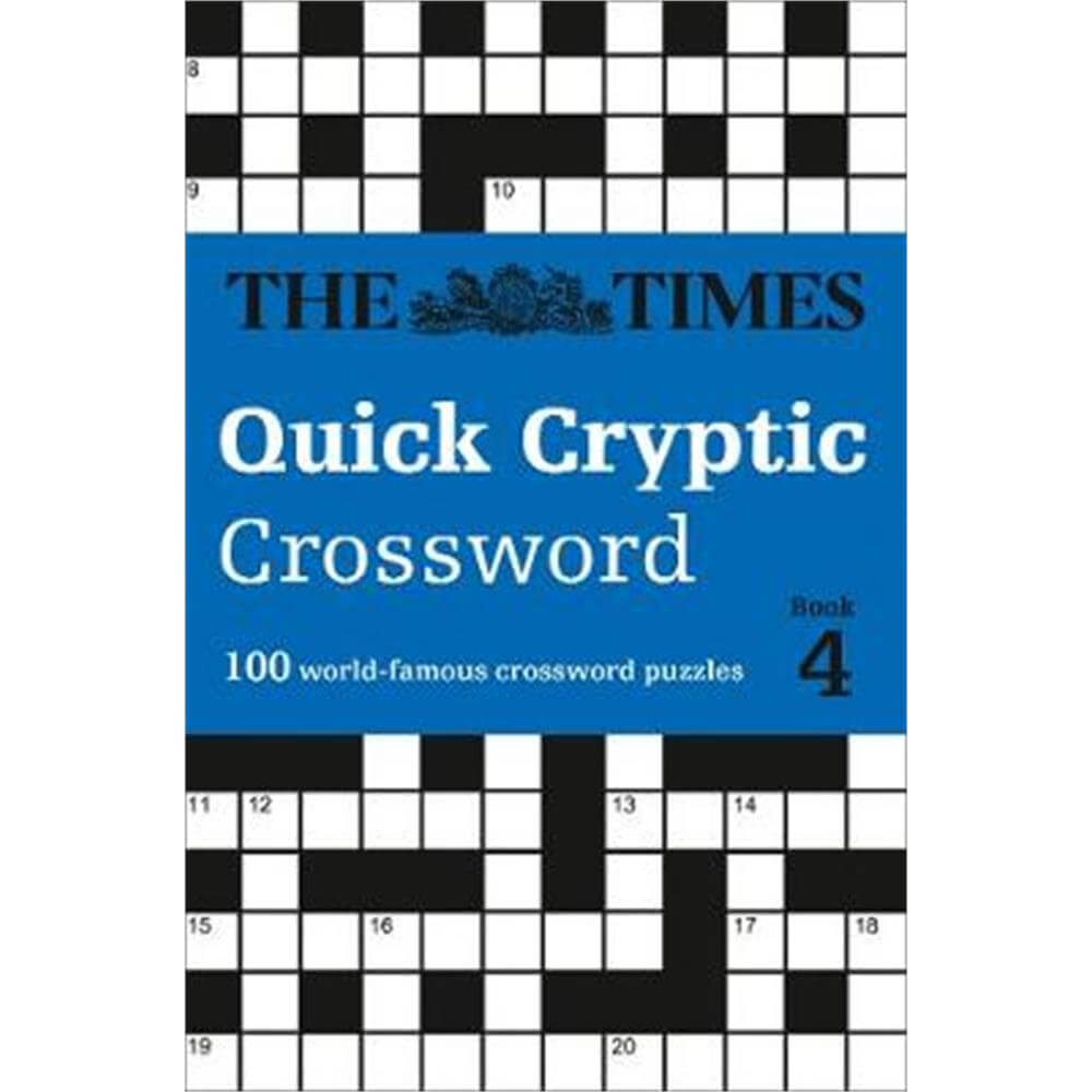 The Times Quick Cryptic Crossword Book 4 (Paperback) - The Times Mind Games